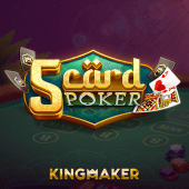 5 Card Poker card game on JL5